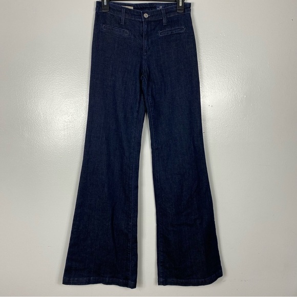 Ag Adriano Goldschmied Denim - Adriana Goldschmeid The Lana Wideleg trouser denim